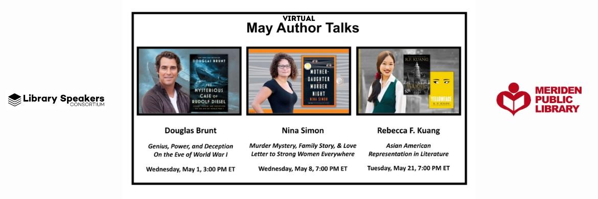 Virtual May Author Talks