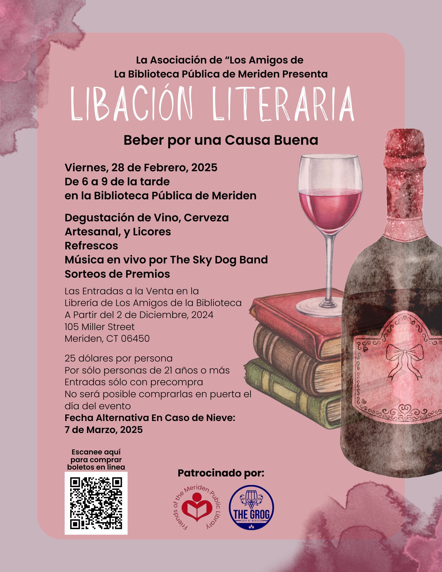 Libacion Literaria: Beber por una causa buena