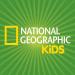 Green and yellow sunrays in background with "National Geographic Kids" in center of image