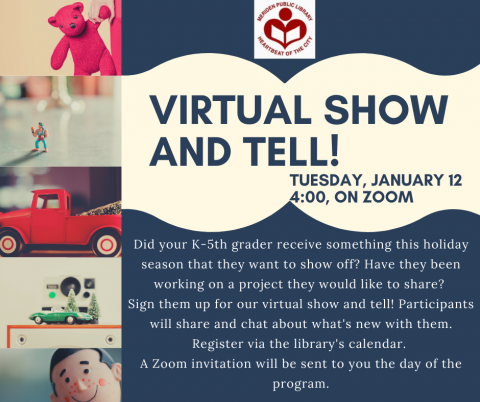 Virtual Show and Tell!