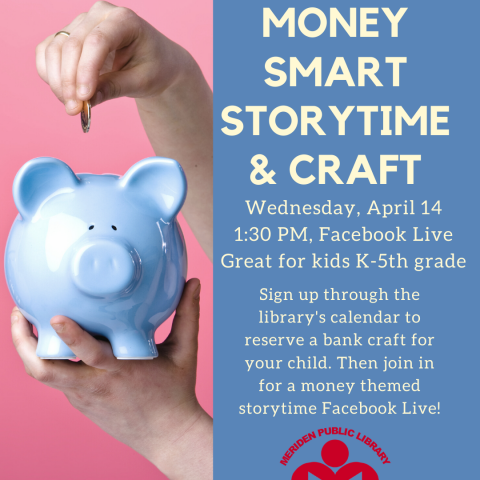 Money Smart Storytime & Craft on FB Live