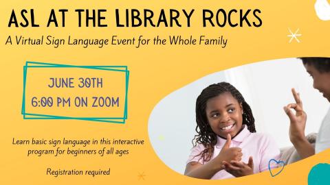 ASL at the Library Rocks!