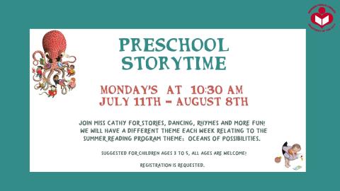 Preschool Storytime