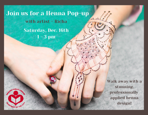 Henna Pop-Up!