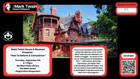 Picture of the Mark Twain house in Hartford, CT