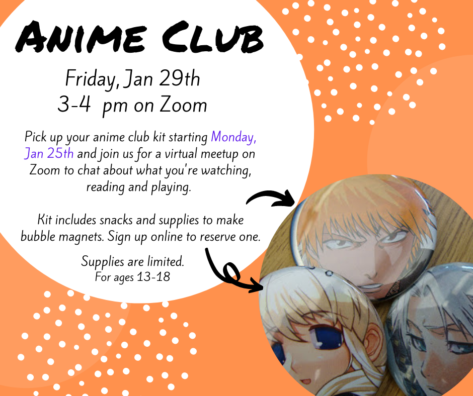 Anime Club on Zoom