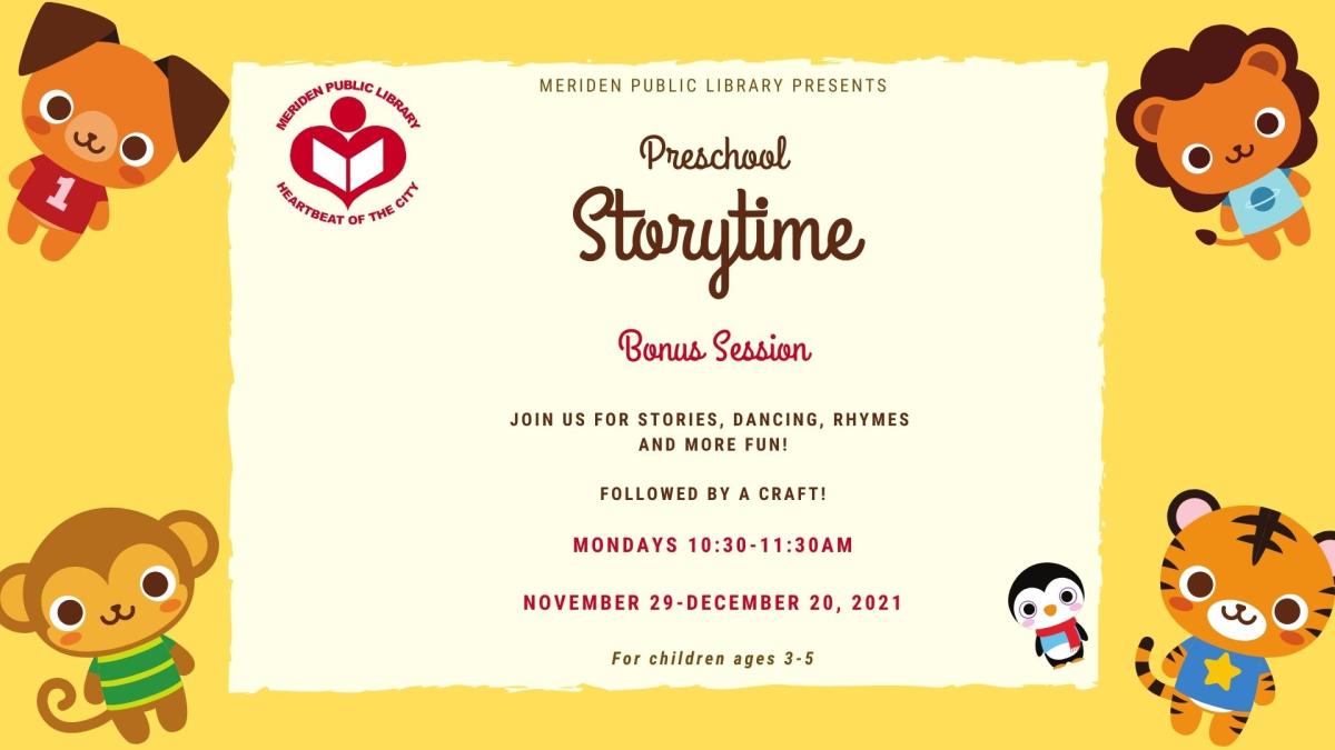 Preschool Storytime