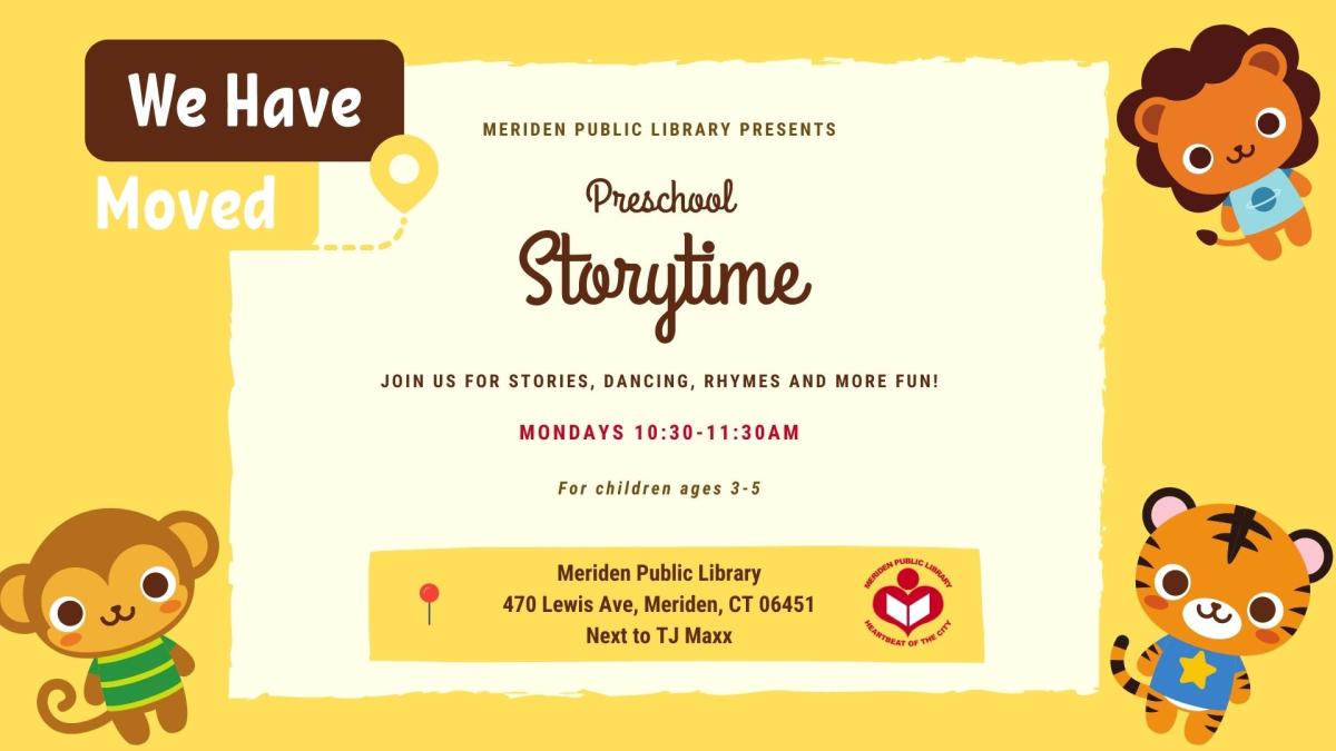 Preschool Storytime