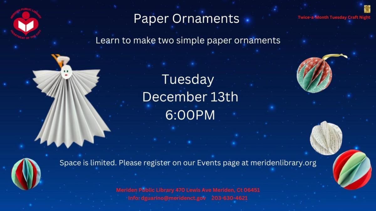 Paper Ornaments