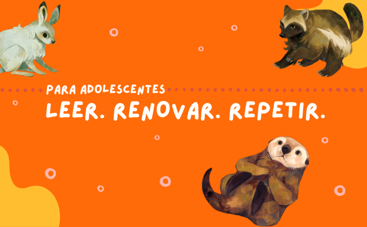 Orange Background with text saying Para Adolescentes